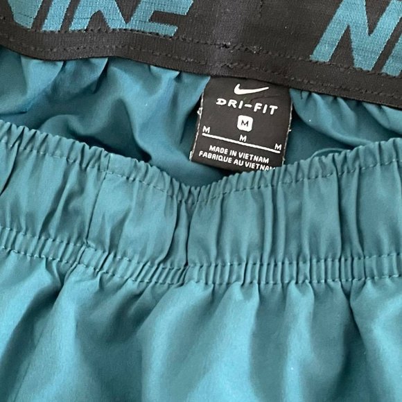 Nike Shorts with White Swoosh - Picture 2 of 3